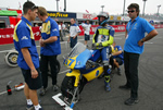 Image of Chaz on the grid